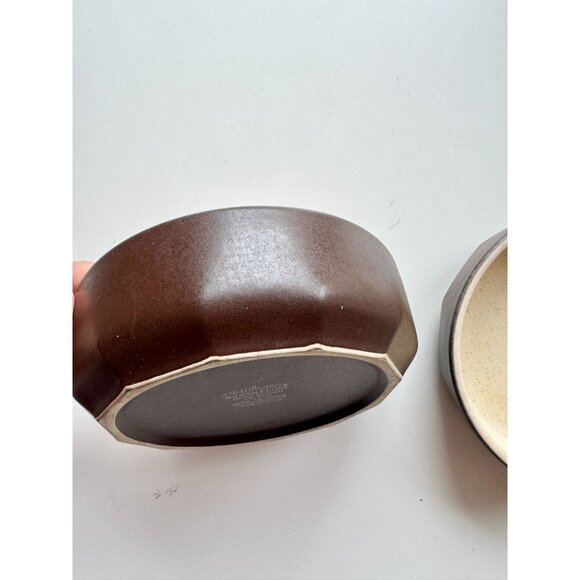 Lot of 2 MIKASA Indian Feast Bark Brown Soup Cereal Bowls - Picture 7 of 10